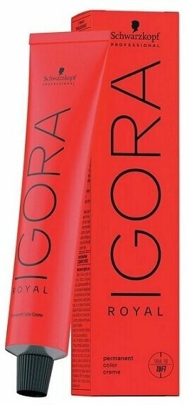 Schwarzkopf Professional / IGORA Royal крем-краска, 1-0 черный натуральный, 60 мл