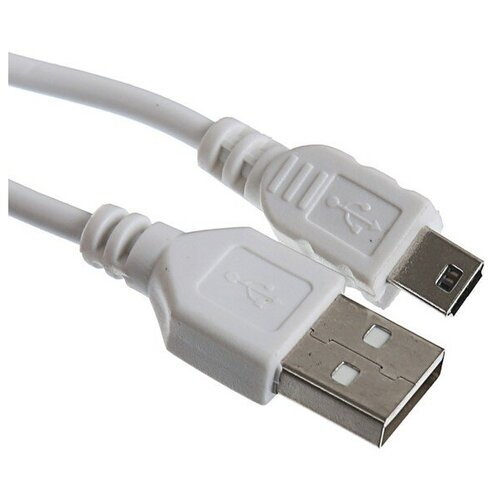 Аксессуар Luazon USB - MiniUSB 1А 1.8m White 2989510