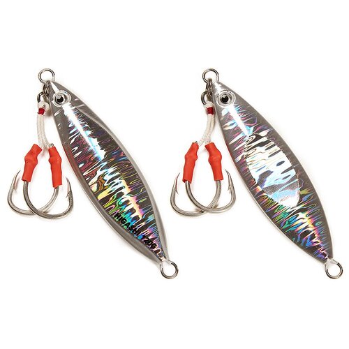 крючки higashi double assist hook hc 003 xxl Пилькер Higashi Mau jigu 120g DAH #2