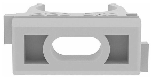 Крепеж-клипса для трубы ø 20 мм, цвет: серый, упаковка 100 шт - фотография № 8