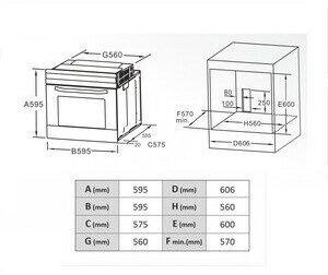 Электрический духовой шкаф EXO-401 60см AQUA SMART 70л - фотография № 10