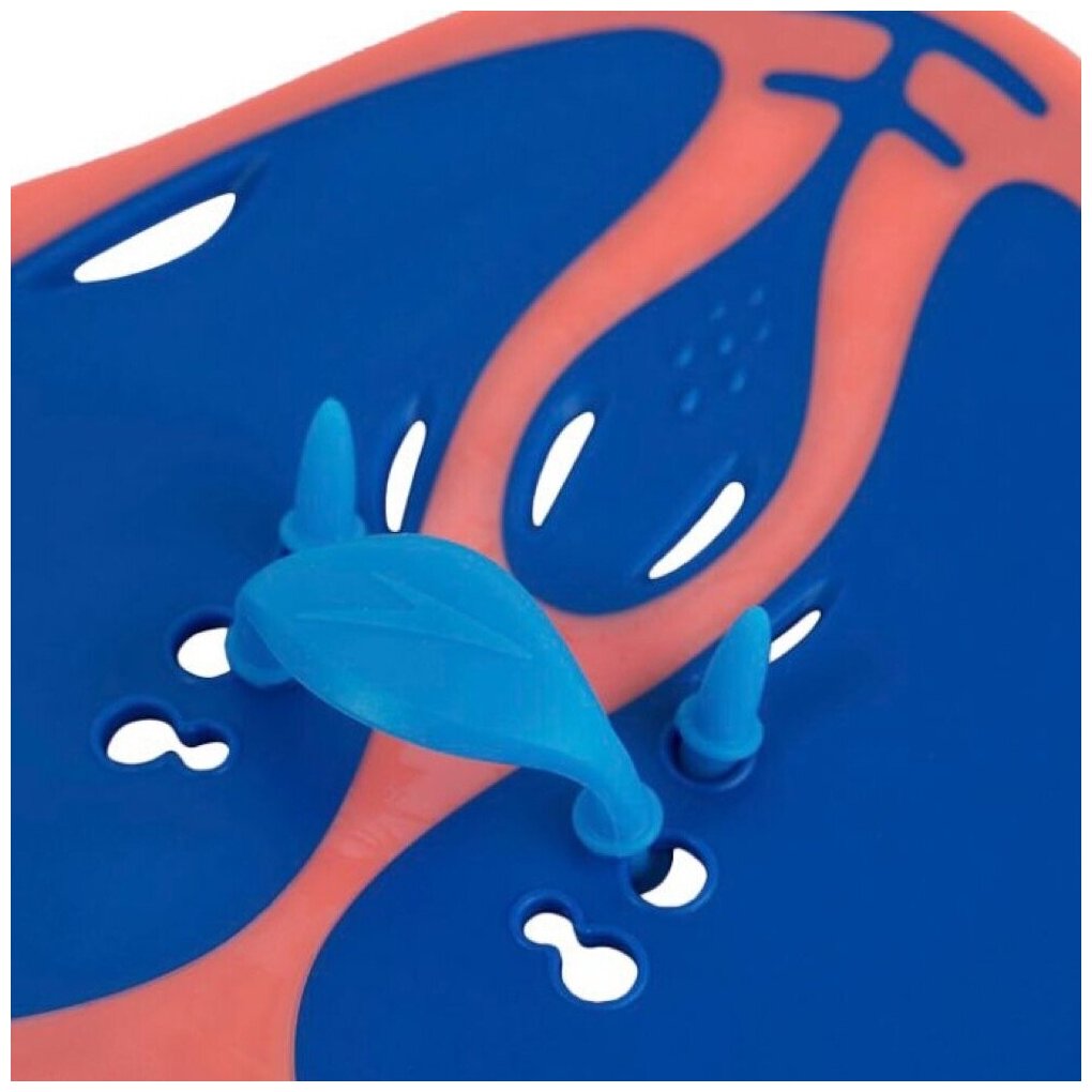 Лопатки для гребли Speedo BIOFUSE POWER PADDLE AU BLUE/ORANGE оранжевый/синий р. M, JQER92JDYO