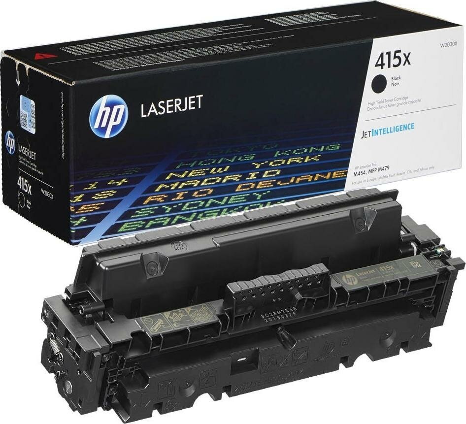 Картридж Hewlett Packard W2030X (HP 415X) Black