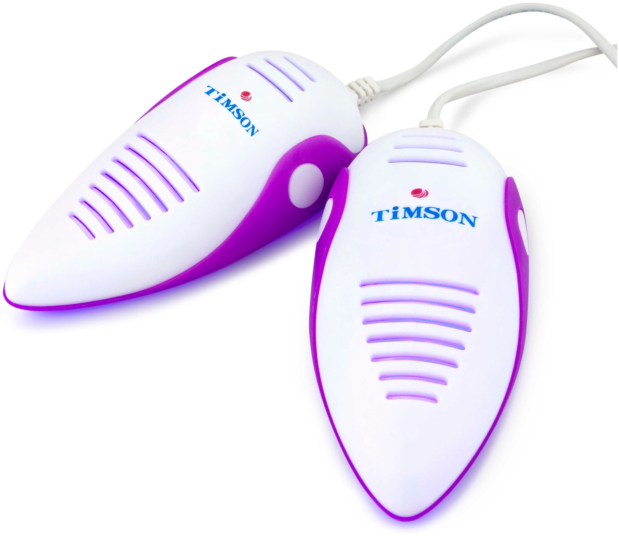 Сушилка для обуви Timson Smart 2440, белый/фиолетовый