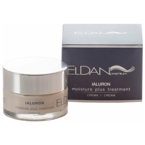 фото Eldan крем 24 часа с гиалуроновой кислотой (premium ialuron moisture plus treatment cream 50 ml) eldan cosmetics