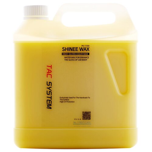 TAC System Жидкий глянцевый воск для быстрого ухода за ЛКП Shinee WAX 4000ml