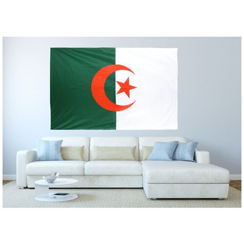 Большой флаг Алжира бесплатная доставка xvggdg 90x150 см флаг алжира национальный флаг баннер офисный парад мероприятия