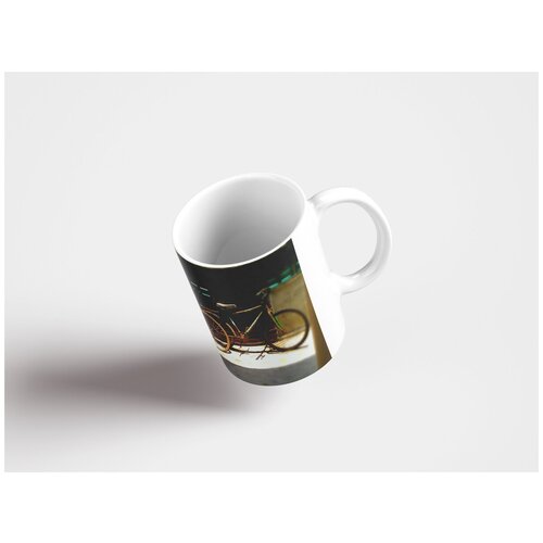 фото Кружка "старинный велосипед, старый, велосипед" 320 мл lotsprints