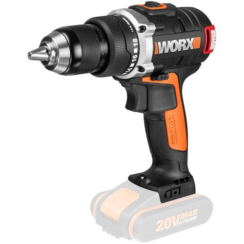 Дрель-шуруповерт аккумуляторная WORX BL WX175.9, без АКБ и ЗУ