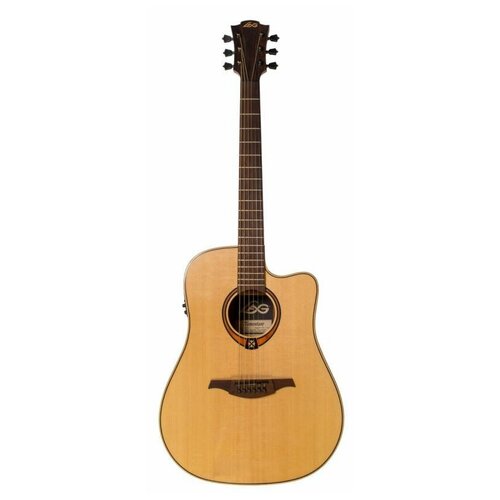 Электроакустическая гитара LAG T88DCE гитара электроакустическая lag guitars thv 30dce smart natural