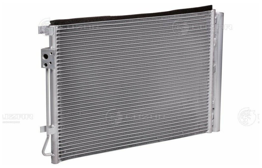 Радиатор кондиционера Hyundai Solaris (17-) (LRAC 08L5) / Luzar