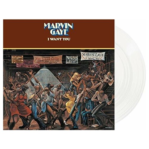 Marvin Gaye - I Want You (Limited White Vinyl) adam sandler they re all gonna laugh at you limited black vinyl rsd2018