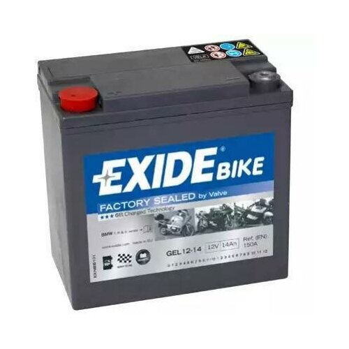 Exide1 EXIDE Аккумулятор EXIDE GEL1214
