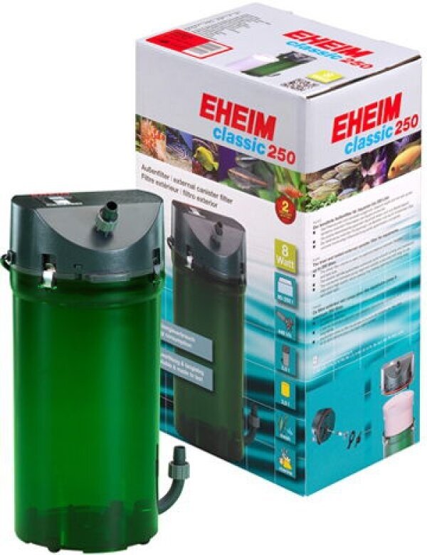 Фильтр для аквариума | Внешний фильтр Eheim Classic 250(2213) для аквариумов 80л-250л