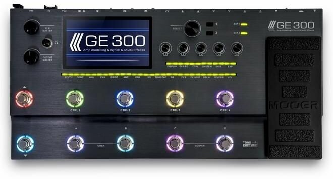 Mooer GE300 гитарный процессор эффектов с педалью экспрессии