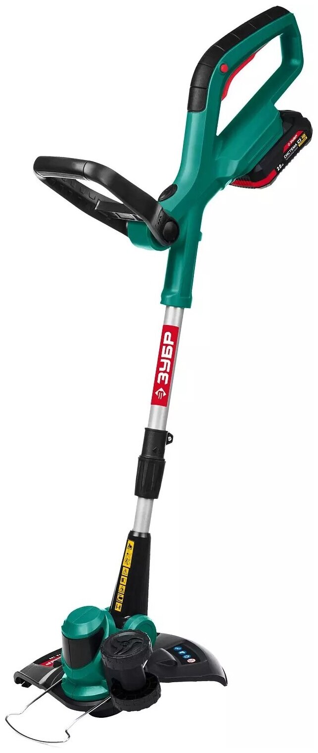 ЗУБР 18В аккумуляторный триммер, 1 АКБ (2Ач) . ТА-185-21