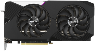 Внешняя видеокарта ASUS GeForce RTX 3070 DUAL V2 OC 8GB (DUAL-RTX3070-O8G-V2), Retail