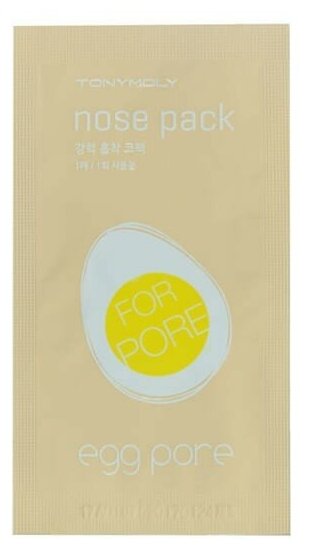 Очищающий патч для носа Tony Moly от черных точек - Egg Pore Nose Pack