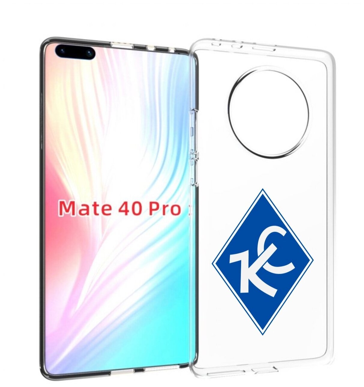 Чехол MyPads фк крылья советов мужской для Huawei Mate 40 Pro (NOH-NX9) задняя-панель-накладка-бампер