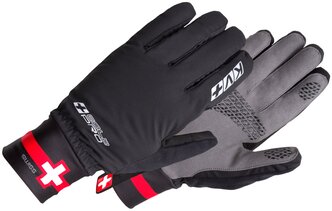 Перчатки лыжные COLD PRO Swiss cross country gloves black/red