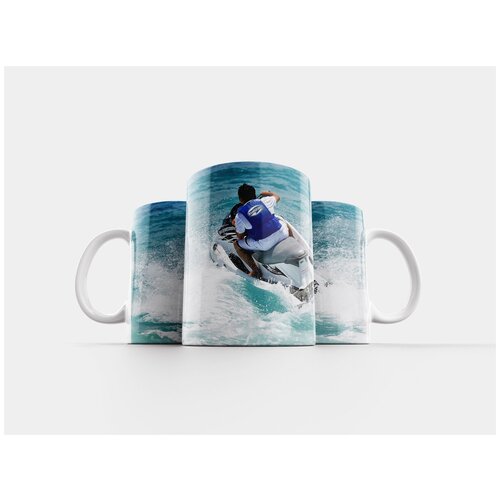 фото Кружка "водные мотоциклы, море, небо" 320 мл lotsprints