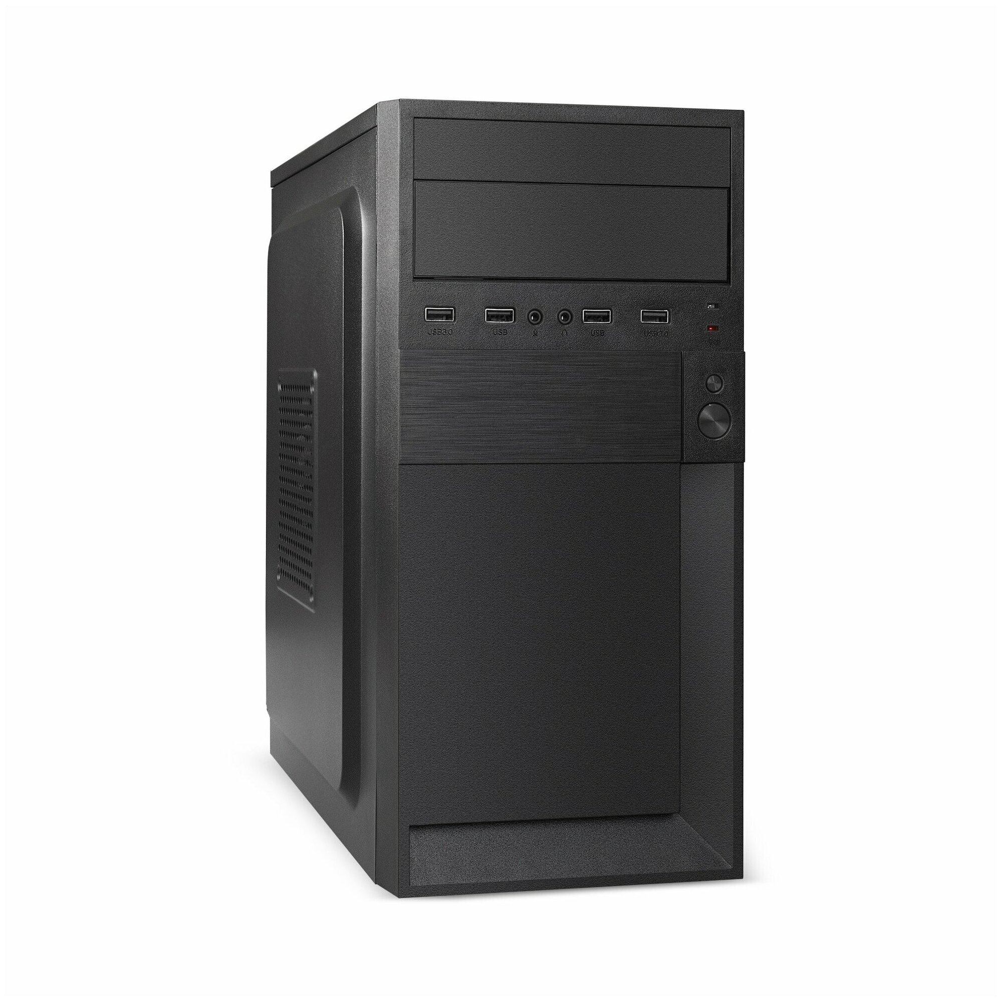 Корпус Minitower ExeGate Ex291139rus BAA-105-01 (mATX, без БП, 4*USB, аудио, черный) Ex291139rus .