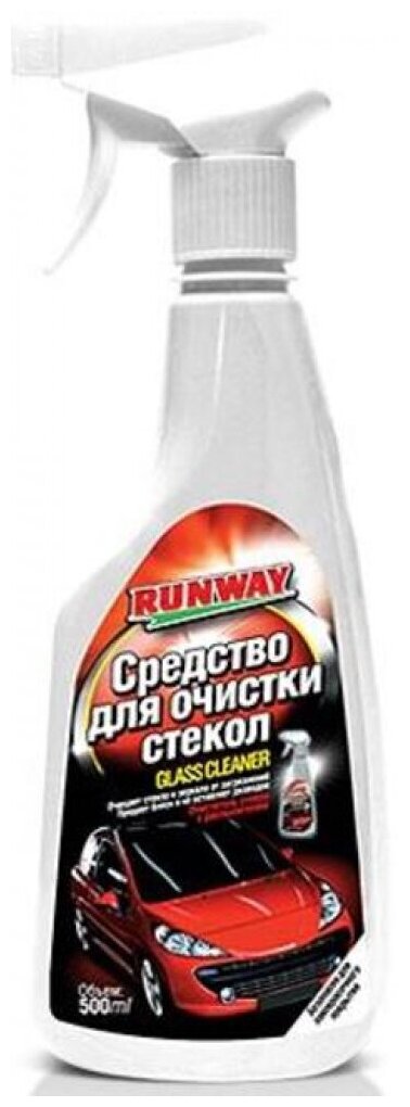 Очиститель для автостёкол RUNWAY RW5054, 0.5 л