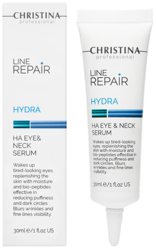 Christina Сыворотка для кожи вокруг глаз и шеи с гиалуроновой кислотой, 30 мл - Line Repair Hydra HA Eye & Neck Serum