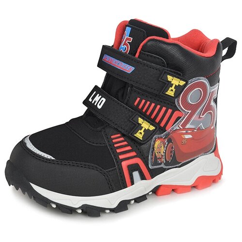 фото Дутые сапоги/валенки детские для мальчиков xb20w-4 cars размер 25, черный cars jeans