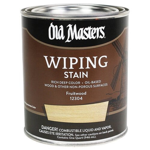 Американская пропитка по дереву для внутренних работ Wiping Stain Old Masters, Natural - прозрачная, 0,946 литра