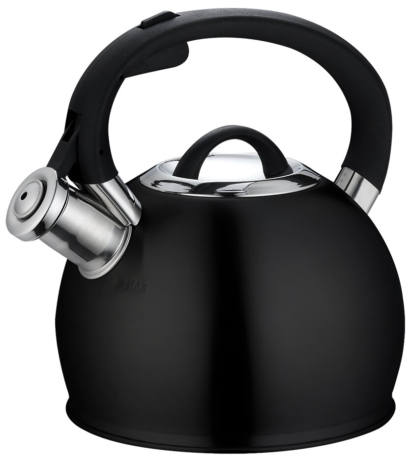 фото MARTA Чайник металлический со свистком MT-3089, 2 л