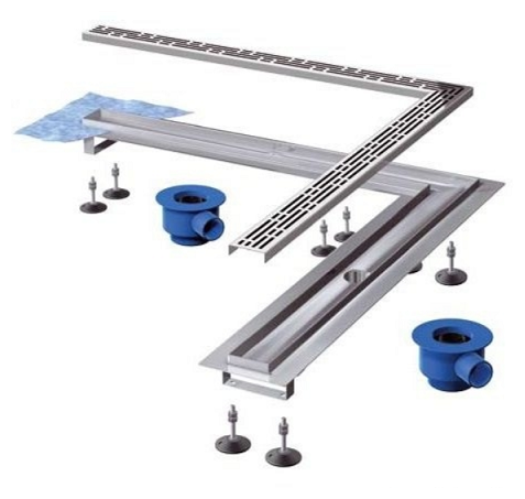 Решетка Tece TECEdrainline Basic 100х100 см угловая - фото №4