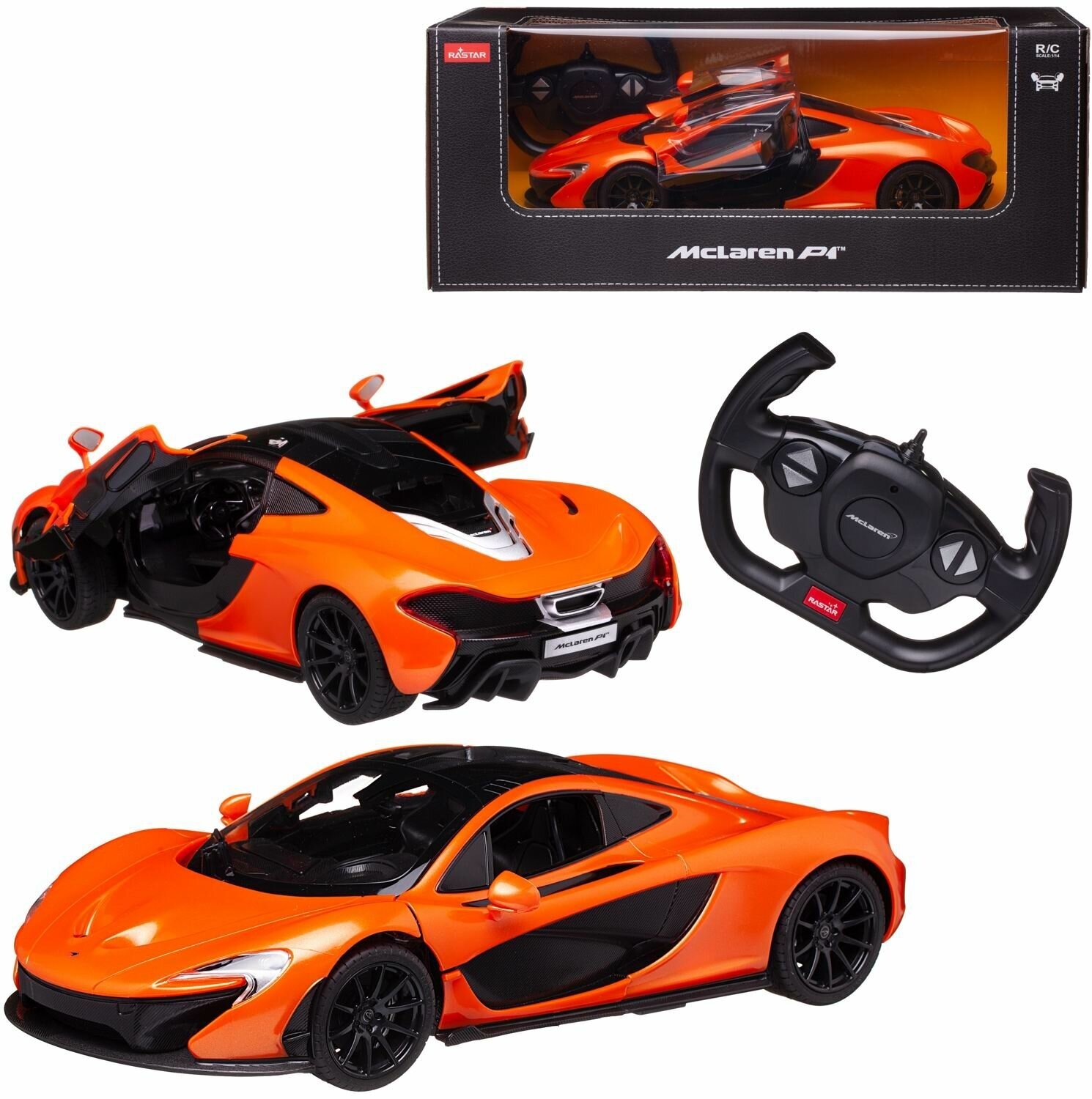 Машина р/у 1:14 McLaren P1, цвет оранжевый 2.4G