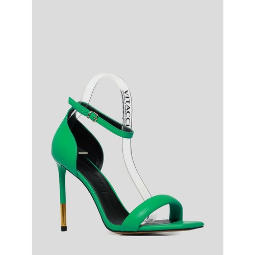фото Босоножки vitacci, размер 38, зеленый