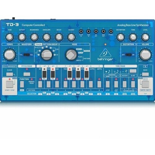 аналоговый синтезатор behringer td 3 lm Behringer TD-3-BB Аналоговый басовый синтезатор