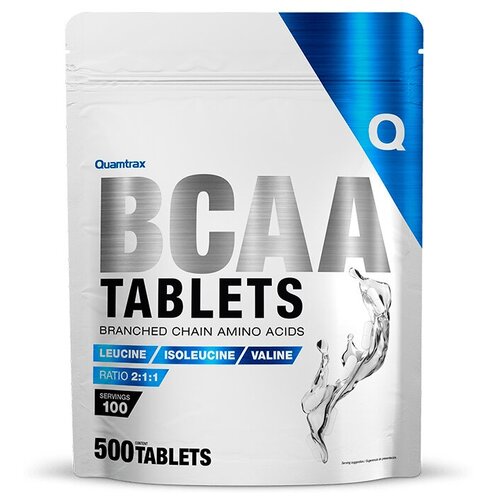 Quamtrax Nutrition Аминокислоты Quamtrax Nutrition BCAA 1000, 500 таб