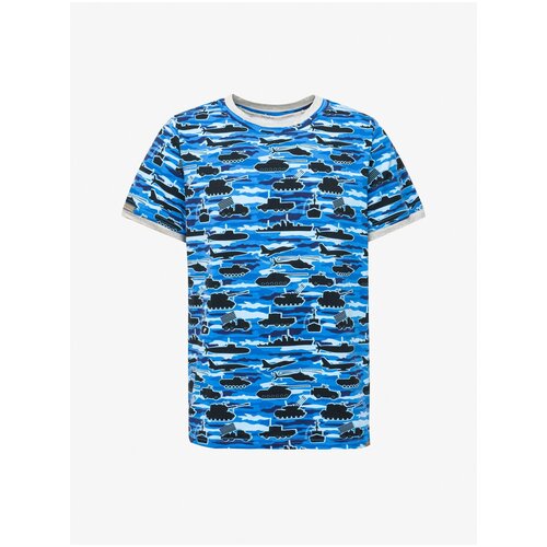 фото Футболка великоросс, размер 46, синий