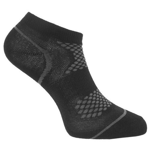 фото Женские носки happy frensis укороченные, размер 23-25, мультиколор, черный