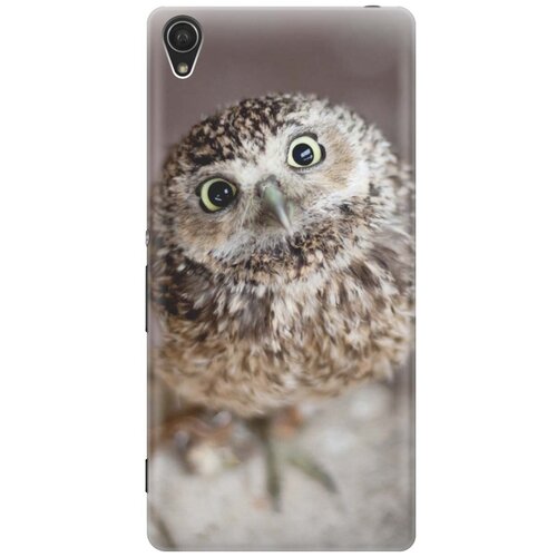 фото Силиконовый чехол на sony xperia z3 / сони иксперия зет 3 с принтом "удивленная сова" gosso