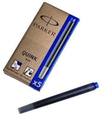 Картридж с чернилами для перьевой ручки Z11, упаковка из 5 шт, цвет: Blue