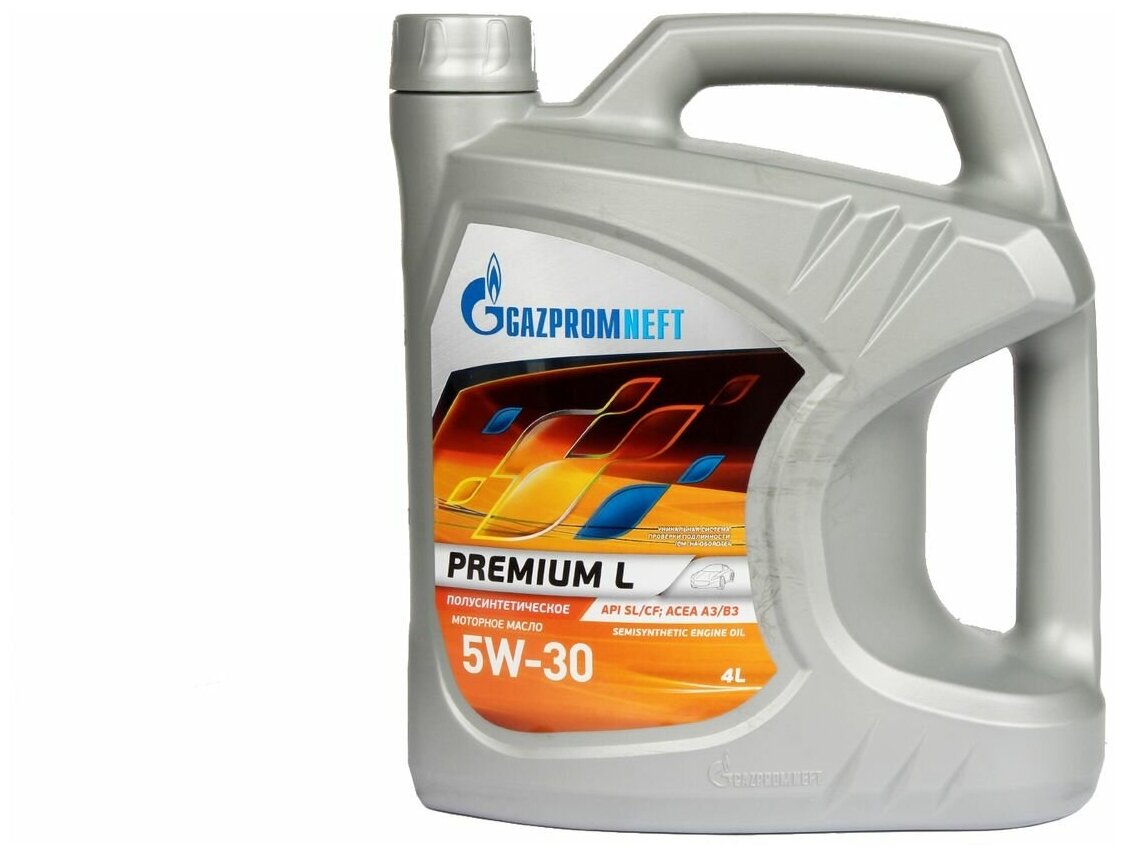 Масло моторное GAZPROMNEFT PREMIUM L 5W30 4л SL/CF