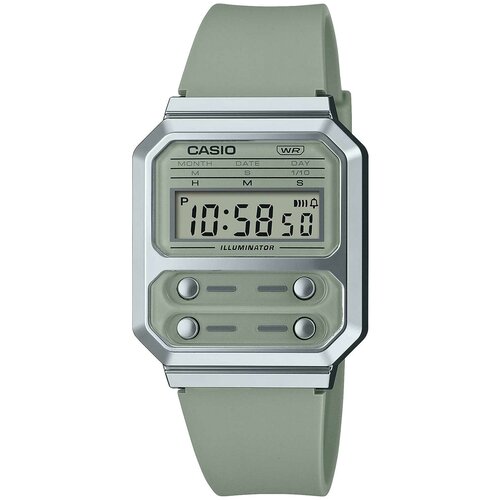 Наручные часы CASIO Vintage A100WEF-3A, серебряный