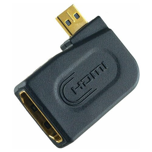 фото Переходник perfeo угловой горизонтальный hdmi d (micro hdmi) вилка - hdmi a розетка (a7010)