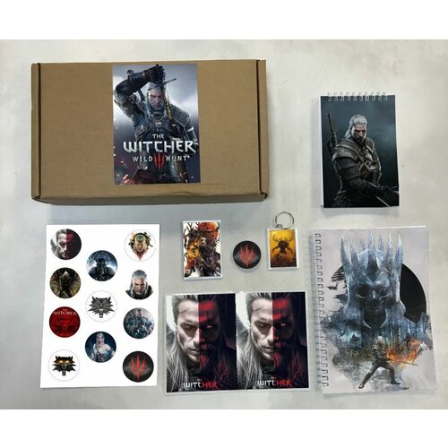 Бокс Witcher Ведьмак 9 товары С нашими рандомными картинками 104300₽