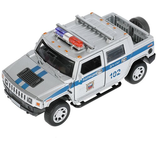 Hummer H2 Pickup Полиция / модель автомобиля / машинки - игрушки / инерционная lada grаnта cross полиция модель автомобиля машинки игрушки инерционная