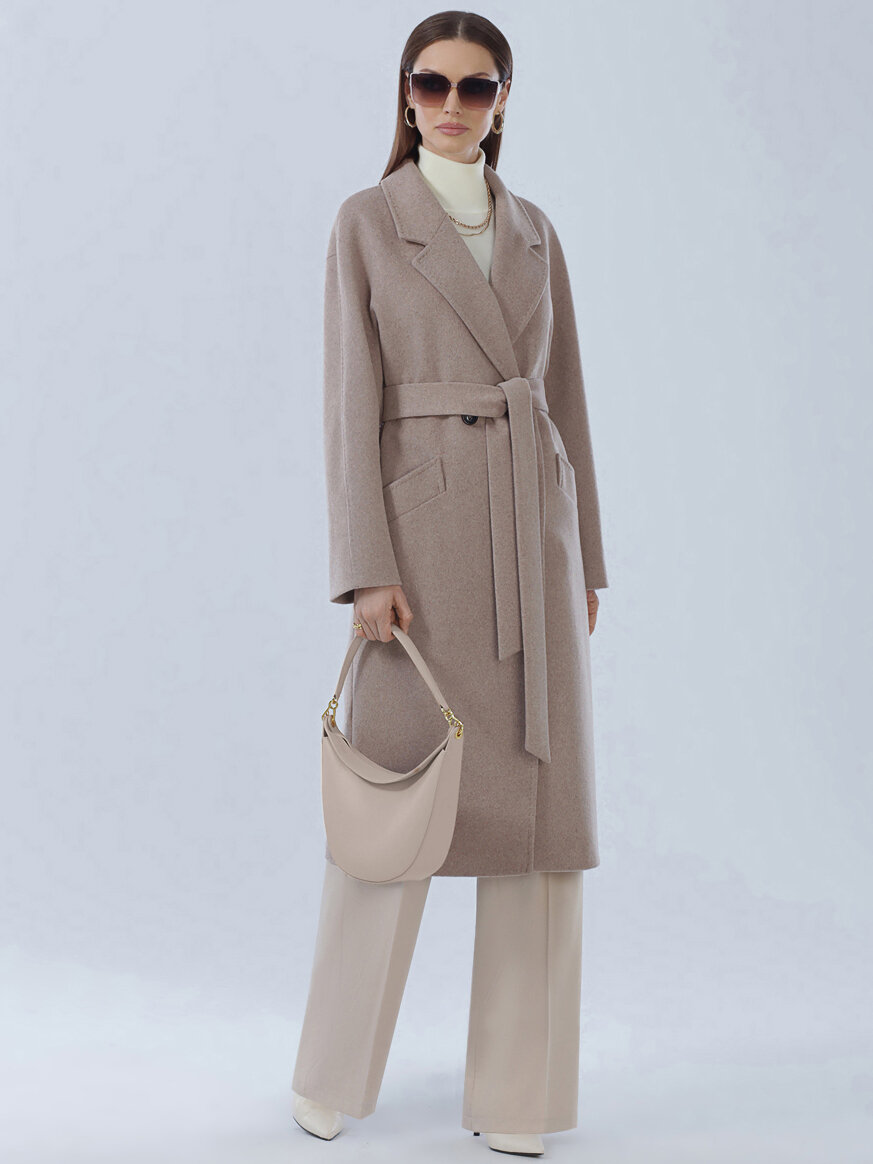 Пальто Avalon, размер 46/170, светло-бежевый — фото 1