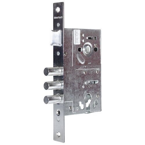 Замок врезной DOORLOCK DL8252С, цилиндровый, хромированный