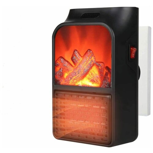 Портативный обогреватель-камин Flame Heater 900 Ватт обогреватель камин flame heater настольная тепловая пушка с реалистичной имитацией огня