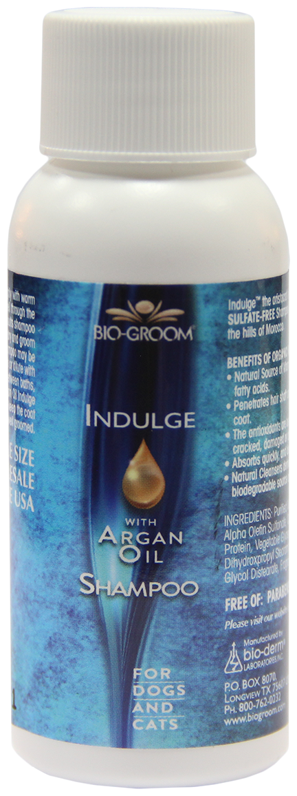 Bio-Groom Шампунь с Аргановым маслом (концентрат 1:4) Bio-Groom Indulge Argan Oil, 59мл