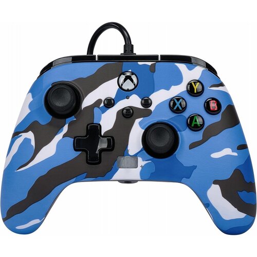 Геймпад проводной PowerA Enhanced Wired Controller Blue Camo (1525941-01)